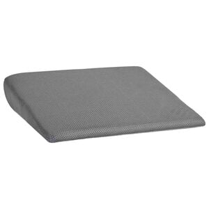 vidaXL Sitzkissen Grau 39 x 38 x 8,5 cm PU-Schaum