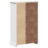 vidaXL Badezimmerschrank VIGO Wei&szlig; und Antikwei&szlig; 68 x 34 x 110 cm