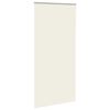 vidaXL Verdunkelungsrollo Cremewei&szlig; 90x210cm Stoffbreite 85,7 cm
