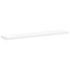 vidaXL Schweberegale 4 Stk. Wei&szlig; 120x23,5x3,8 cm MDF