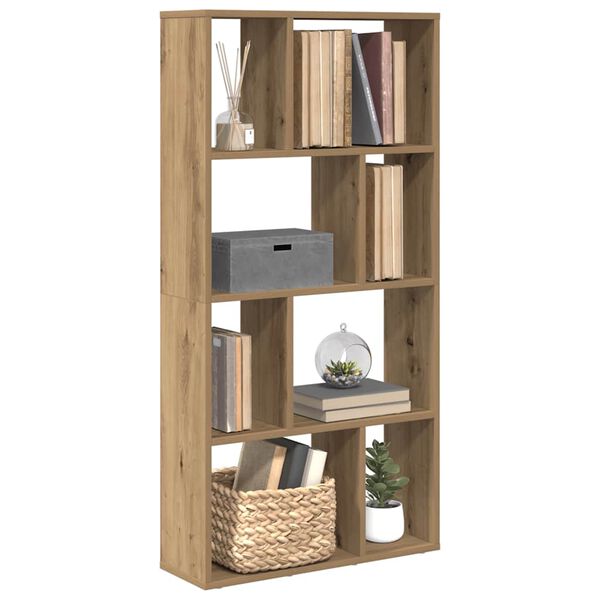 vidaXL B&uuml;cherregal Artisan-Eiche 60x20x120,5 cm Holzwerkstoff