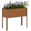 vidaXL Gartenpflanzgef&auml;&szlig; 100 x 45 x 90 cm Verwitterungsstahl