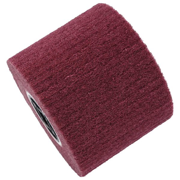 vidaXL Schleifrollen 3 pcs Rot 12 x 12 x 10 cm Synthetische Faser