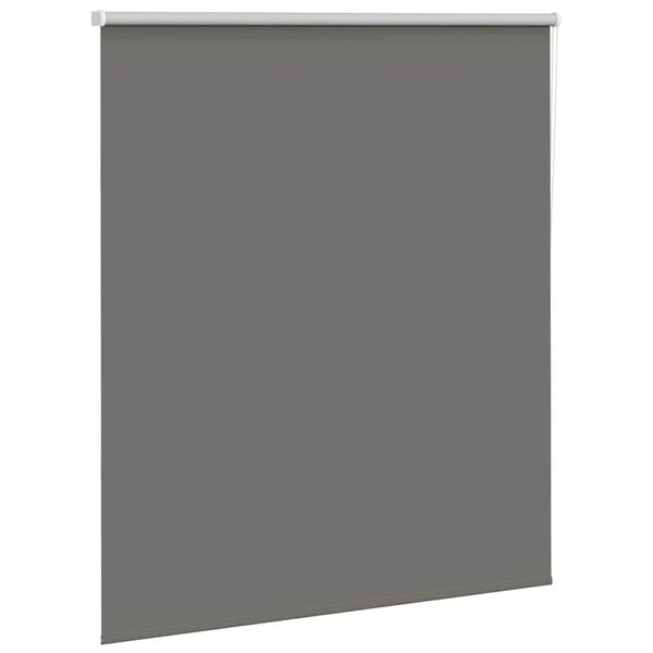 vidaXL Verdunkelungsrollo Grau 120x150cm Stoffbreite 116,6cm Polyester