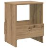 vidaXL Magazinregal Artisan-Eiche 35 x 30 x 45 cm