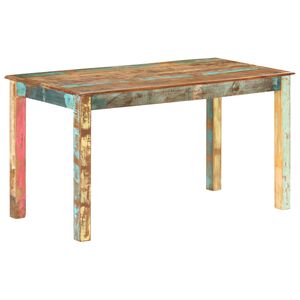 vidaXL Esstisch Altholz Massiv 140x70x76 cm