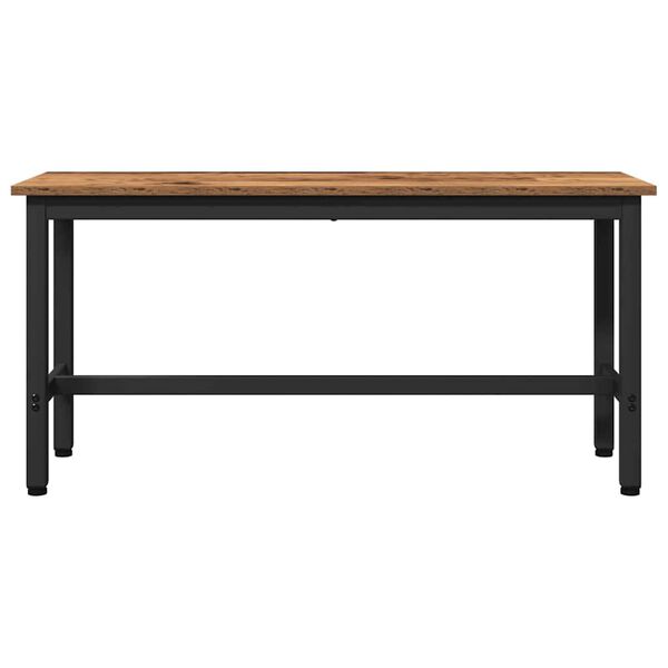 vidaXL Esstischbank Altholz 100 x 32,5 x 48,5 cm