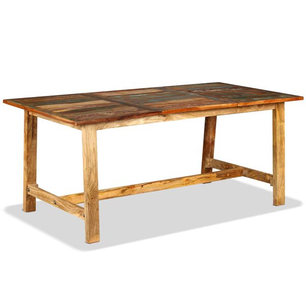 vidaXL Esszimmertisch Altholz Massiv 180 cm