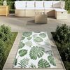 vidaXL Outdoor-Teppich ARAKIL Gr&uuml;n 80x150 cm PP