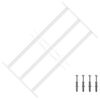 vidaXL Sicherheitsgitter f&uuml;r Fenster mit 3 Querstangen 3 pcs 43-74 cm