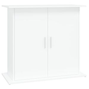 vidaXL Aquariumst&auml;nder Wei&szlig; 81x36x73 cm Holzwerkstoff
