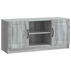 vidaXL TV-Schr&auml;nk Graues Sonoma 102 x 34,5 x 47 cm Holzwerkstoff