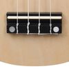 vidaXL Sopran Ukulele Set f&uuml;r Kinder mit Tasche Helles Holz 23"