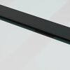 vidaXL Schiebet&uuml;r mit Beschlag Schwarz 90x205 cm ESG-Glas