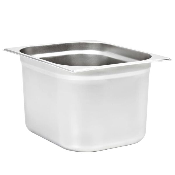 vidaXL Gastronormbeh&auml;lter 2 Stk. GN 1/2 200 mm Edelstahl