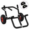 vidaXL SUP Trolley f&uuml;r 2 Surfbretter Klappbar 90 kg Aluminium