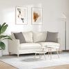 vidaXL Sofakissen 2 pcs Taupe 45 x 45 cm Stoff