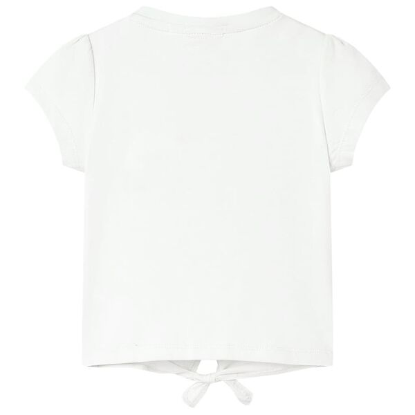 Kinder-T-Shirt Ecru 104