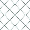 vidaXL Maschendrahtzaun Gr&uuml;n 2 x 10 m Stahl