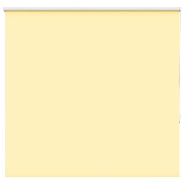 vidaXL Verdunkelungsrollo Gelb 160x150cm Stoffbreite 156,6cm Polyester