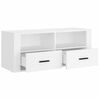 vidaXL TV-Schrank Wei&szlig; 100x35x40 cm Holzwerkstoff