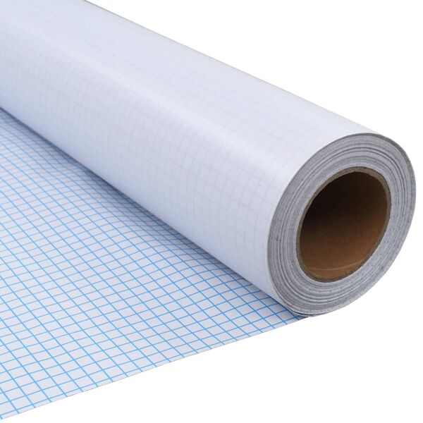 vidaXL Fensterfolie Matt Grau 0,9x10 m PVC
