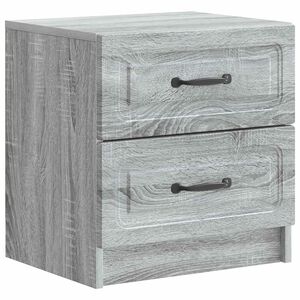 vidaXL Nachttisch Graues Sonoma 43 x 34,5 x 44,5 cm Holzwerkstoff
