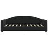 vidaXL Tagesbett Schwarz 80x200 cm Samt