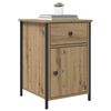 vidaXL Nachttisch 2 pcs Artisan-Eiche 40 x 42 x 60 cm Holzwerkstoff
