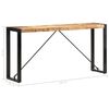 vidaXL Konsolentisch 150x35x76 cm Massivholz Mango