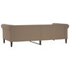 vidaXL Tagesbett Cappuccino-Braun 80x200 cm Kunstleder