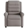 vidaXL Relaxsessel Taupe Stoff
