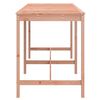 vidaXL Gartentisch 203,5x90x110 cm Massivholz Douglasie