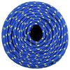 vidaXL Bootsseil Blau 6 mm 50 m Polypropylen