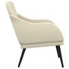 vidaXL Sessel Creme 63x76x80 cm Kunstleder