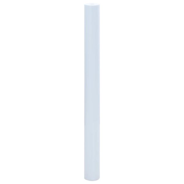 vidaXL Fensterfolie Statisch Matt Wei&szlig; 90x500 cm PVC