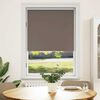 vidaXL Verdunkelungsrollo 84,4 x 175 cm, Stoffbreite 80 cm, Kaffeebraun