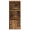 vidaXL B&uuml;cherregal Altholz-Optik 31x24x77 cm Holzwerkstoff