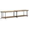 vidaXL TV-Regal 200x42x40 cm Raues Mangoholz