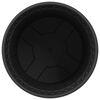 vidaXL Runder Blumentopf 6 pcs Schwarz &Oslash; 19 x 16 cm Kunststoff