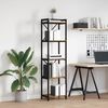 vidaXL B&uuml;cherregal Altholz 40 x 30 x 155 cm Holzwerkstoff