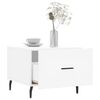 vidaXL Couchtische 2 Stk. Weiß 50x50x40 cm Holzwerkstoff