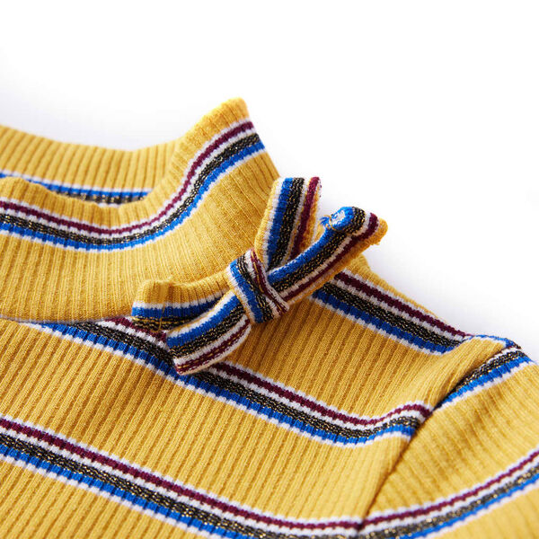 Kinder-Langarmshirt Ocker 104