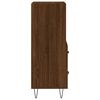 vidaXL Sideboard Braun Eichen-Optik 34,5x34x90 cm Holzwerkstoff