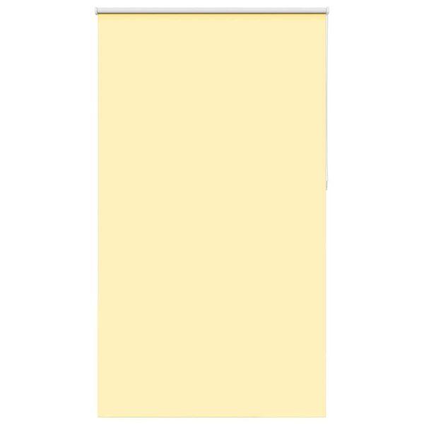 vidaXL Verdunkelungsrollo Gelb 140x210cm Stoffbreite 136,6cm Polyester