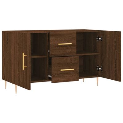 vidaXL Sideboard Braun Eichen-Optik 100x36x60 cm Holzwerkstoff