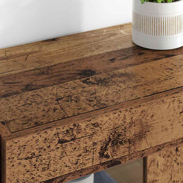 vidaXL Wandschr&auml;nke 2 pcs Altholz 69,5 x 34 x 90 cm Holzwerkstoff