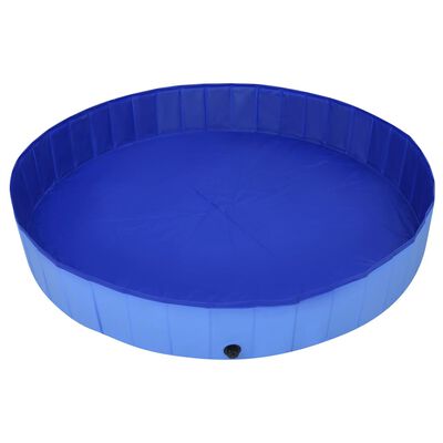 vidaXL Hundepool Faltbar Blau 200x30 cm PVC