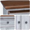 vidaXL Aufbewahrungsschrank 63 x 30 x 79 cm Massives Mahagoni Holz