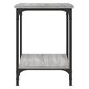vidaXL Couchtisch Grau Sonoma 40x40x55 cm Holzwerkstoff